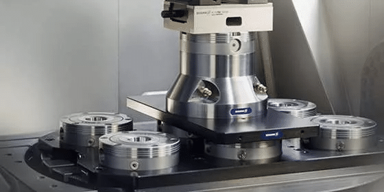 CMM inspection measuring CNC machined part accuracy and repeatability