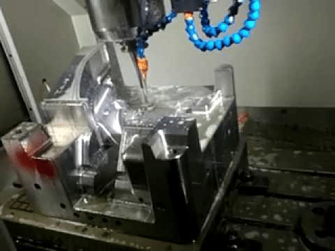 CNC machining process of aluminum die cast component with stable fixture setup and datum-based positioning